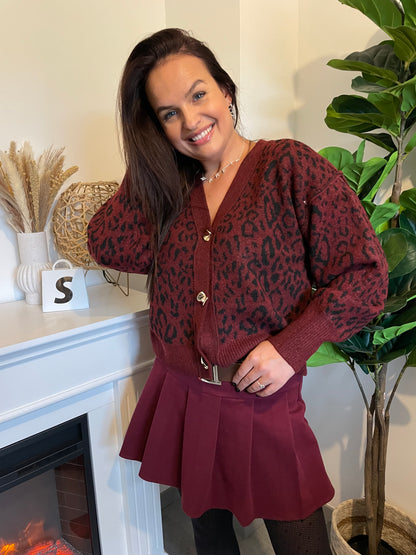 Gilet wild Bordeaux