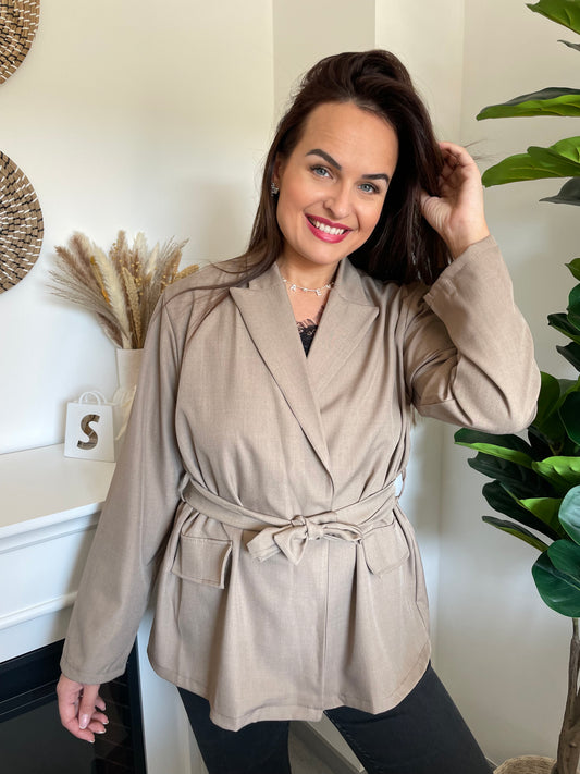 Veste/Kimono beige