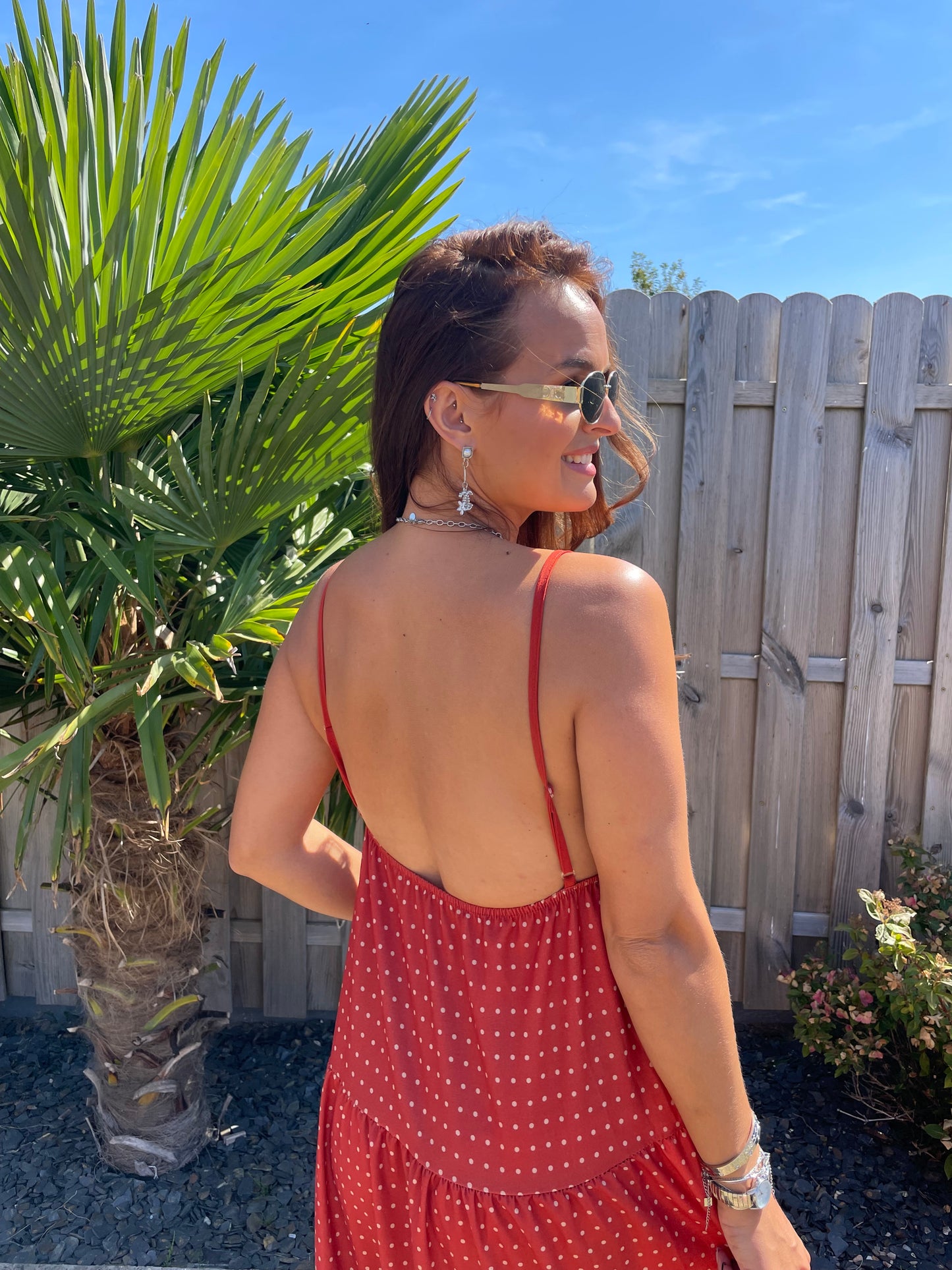 Robe Rafaëla terracota