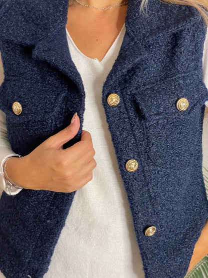 Veste Liam bleue marine