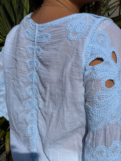 Haut Chloé bleu