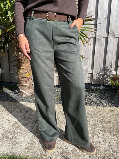 Pantalon Ana kaki