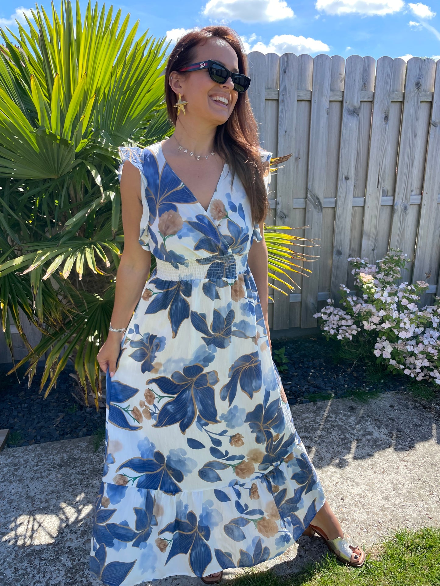 Robe Emma bleue