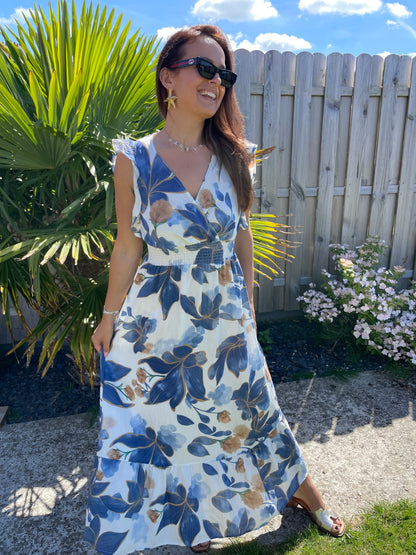 Robe Emma bleue