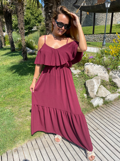 Robe Liam bordeaux