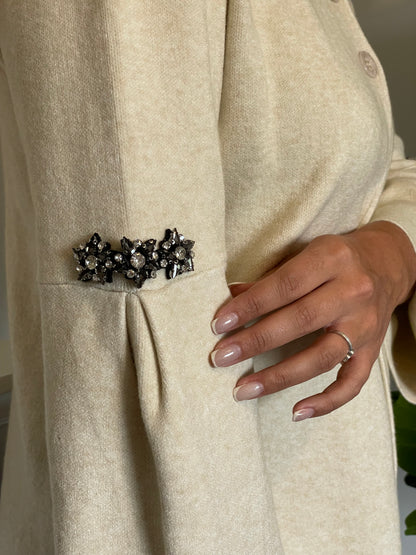 Pull gilet Léna beige