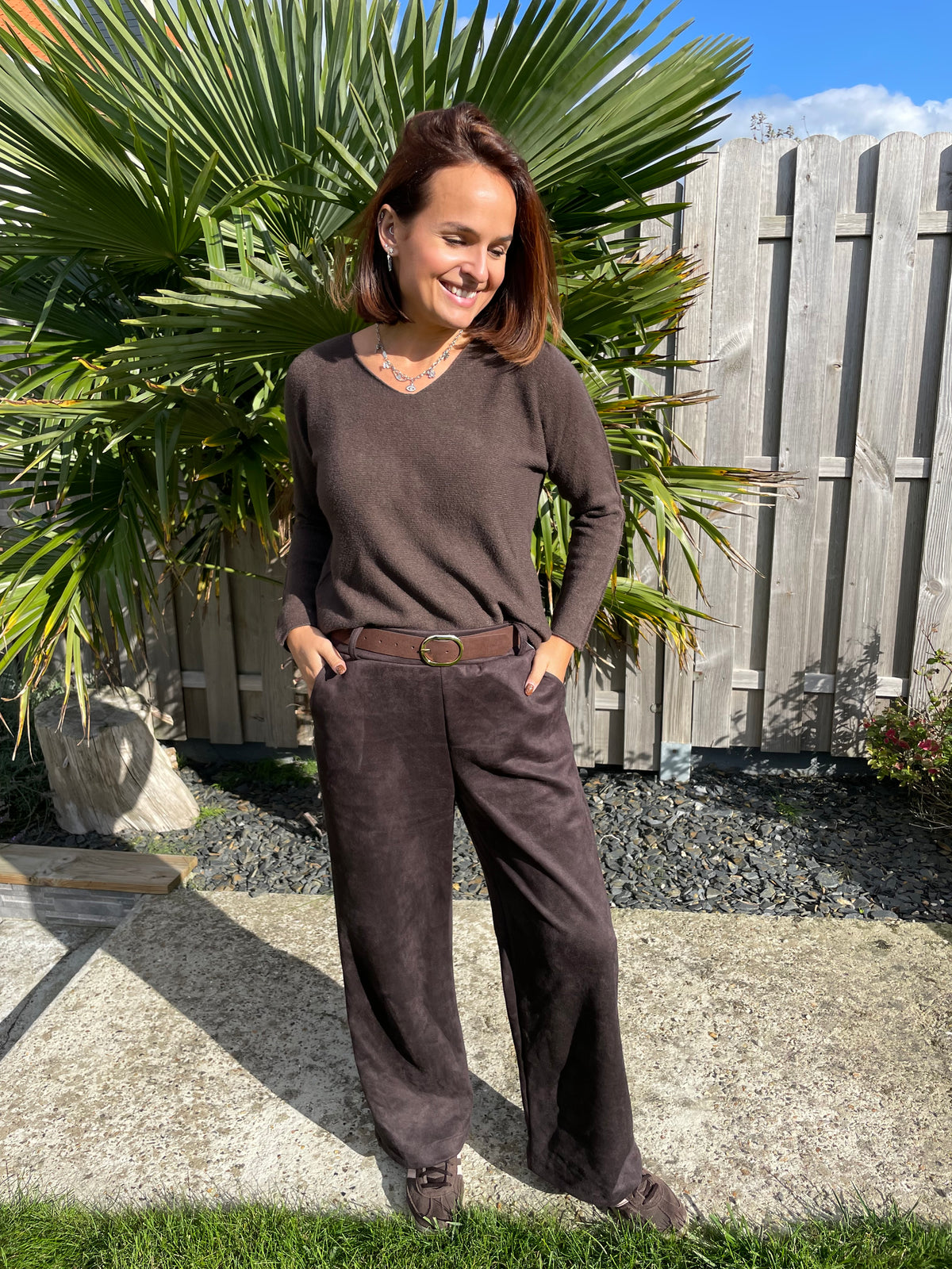 Pantalon Ana Brown