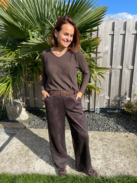 Pantalon Ana Brown