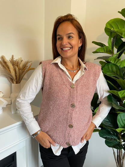 Gilet Taylor rose