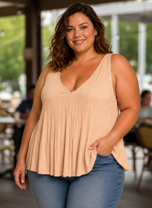 Haut Nina beige T.44 à T.52