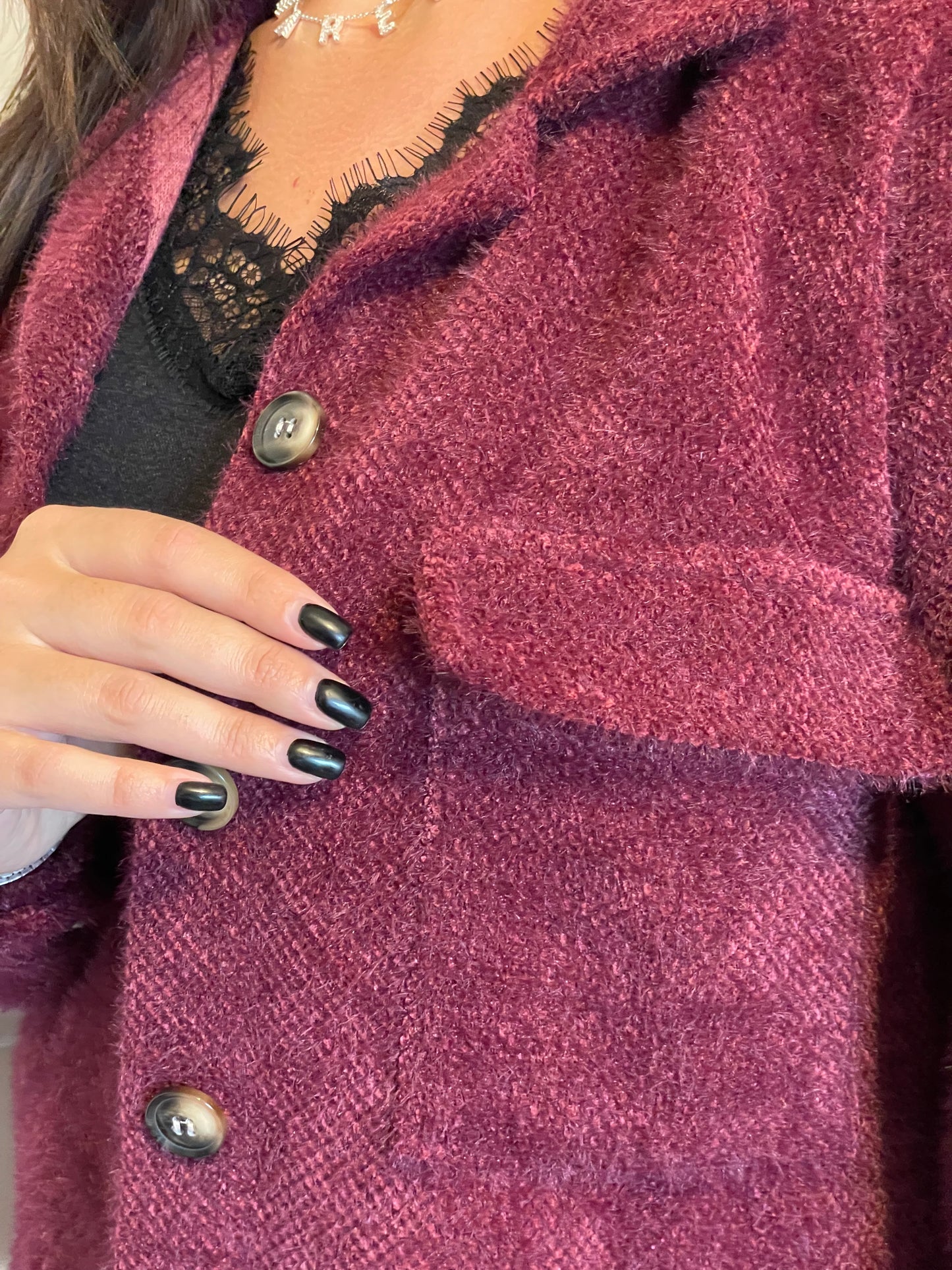 Veste Bordeaux