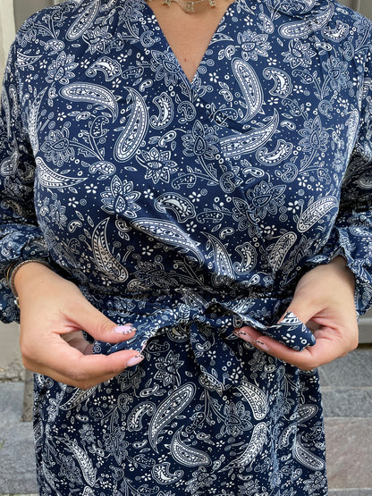 Robe Automne bleue