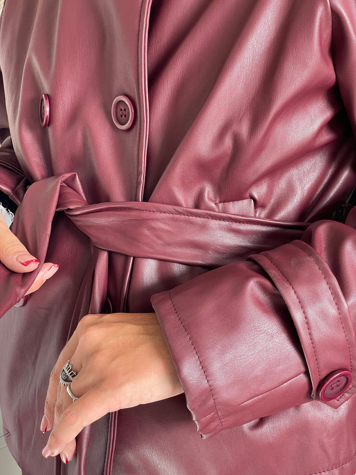 Veste Zaya Bordeaux