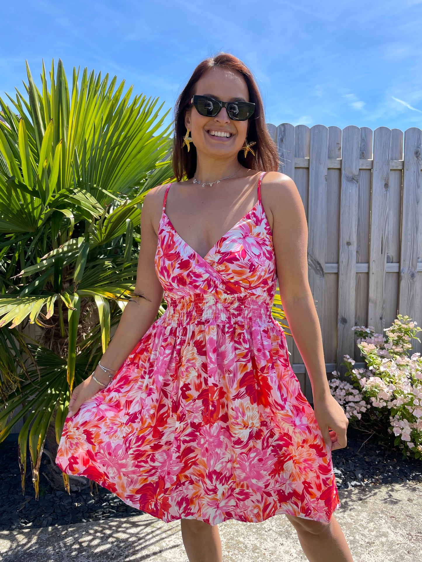 Robe Jade rose