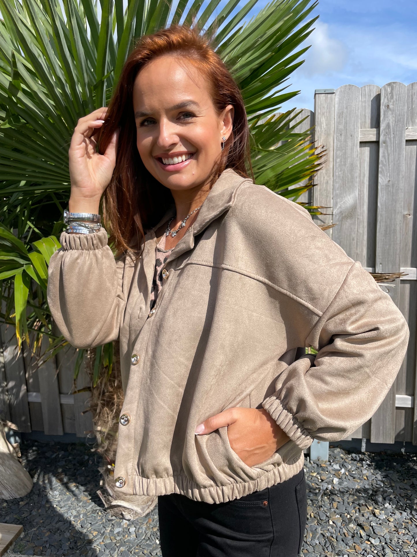 Veste Coralie beige