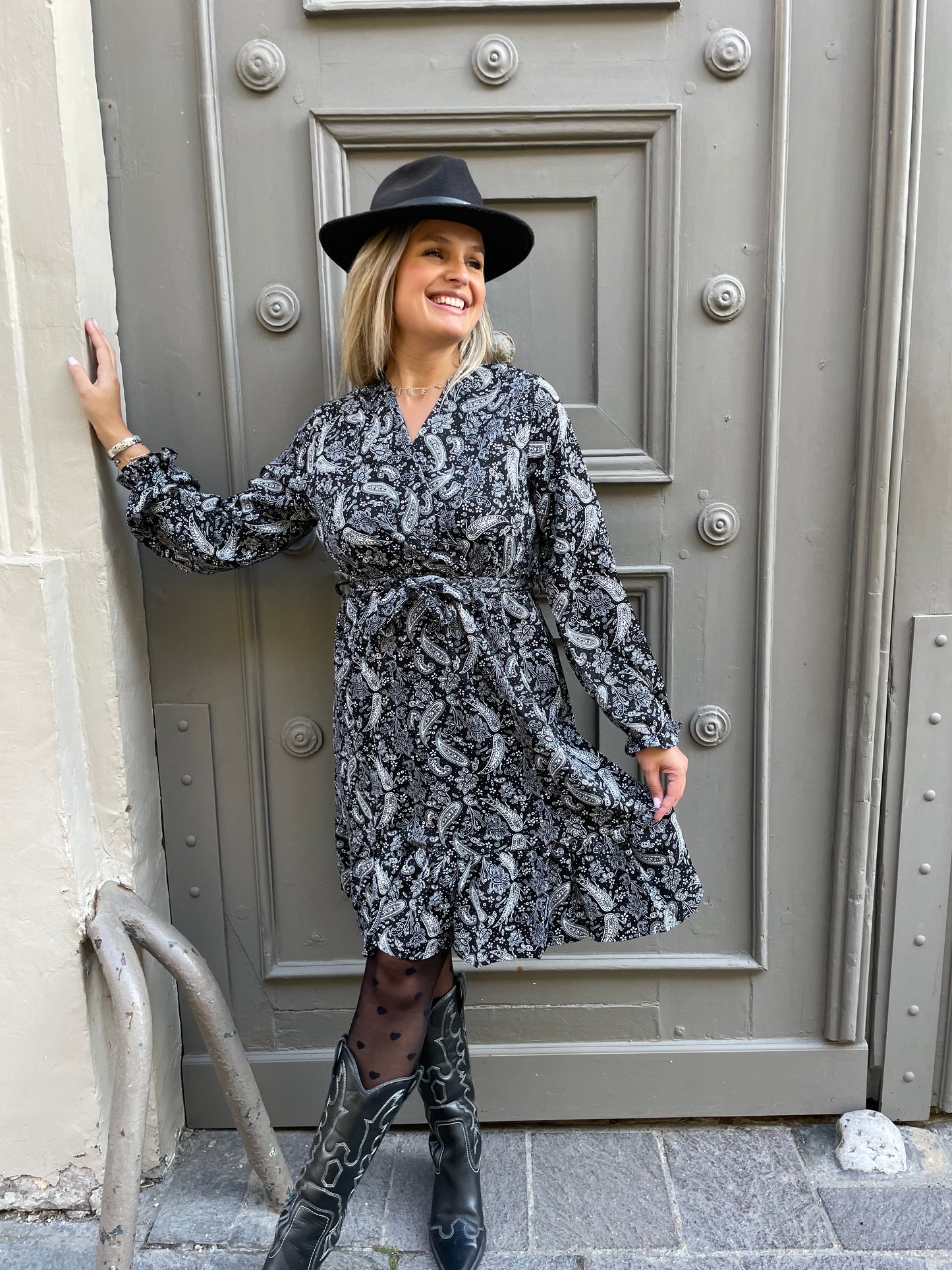 Robe Automne bleue