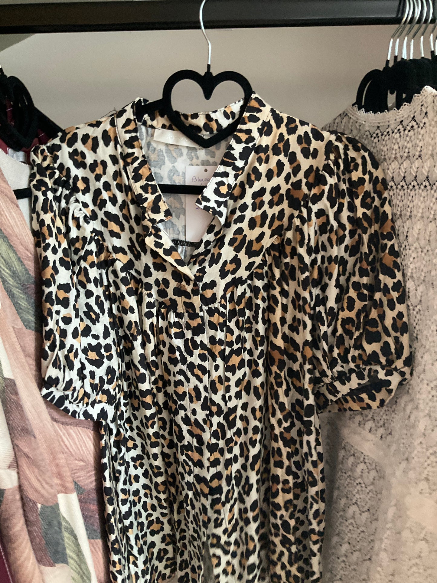Blouse léopard