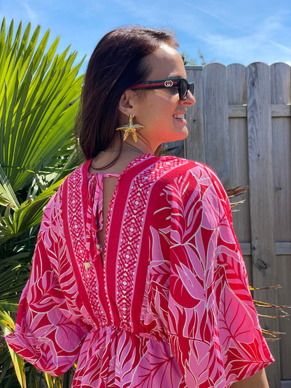 Robe Casablanca rose