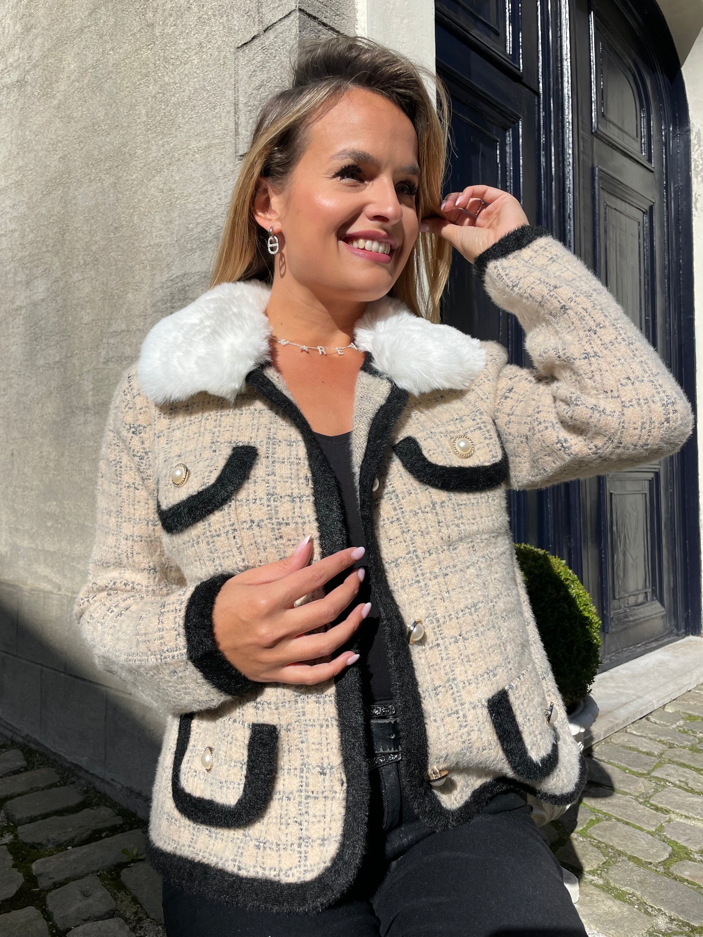 Veste Léa Beige