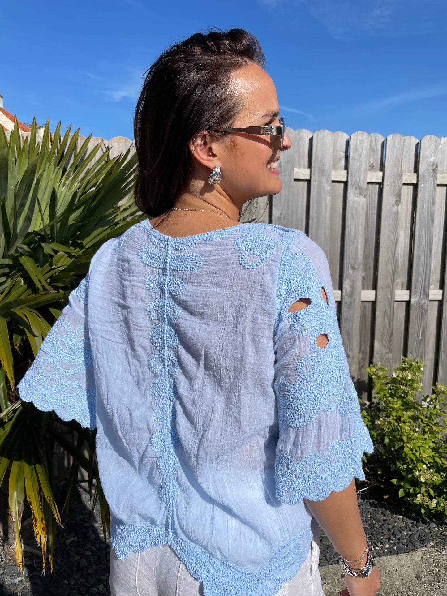 Haut Chloé bleu