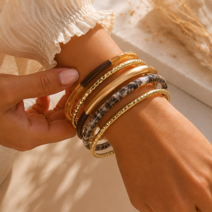 Bracelets Andy Léopard