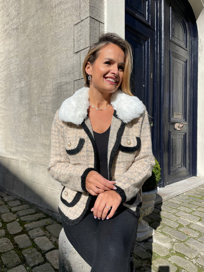 Veste Léa Beige