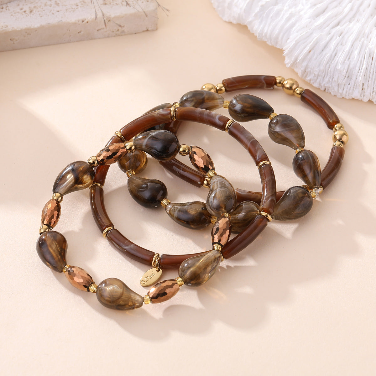 Bracelets bali Brown