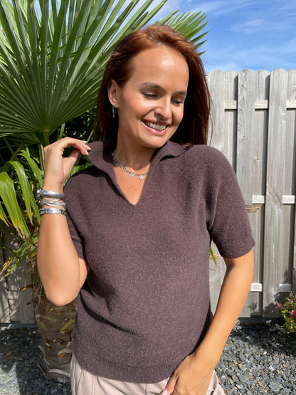Pull Mia marron