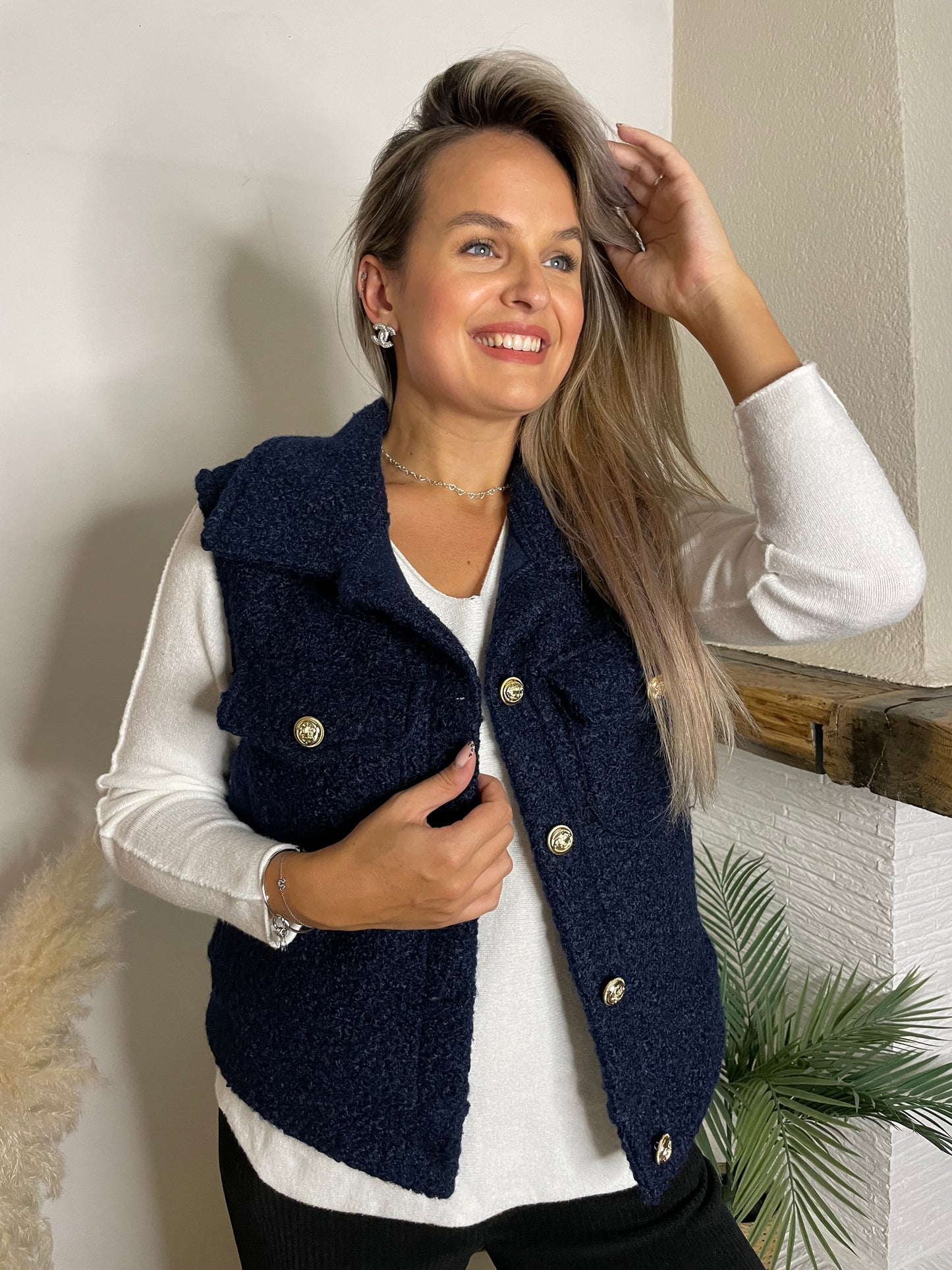 Veste Liam bleue marine