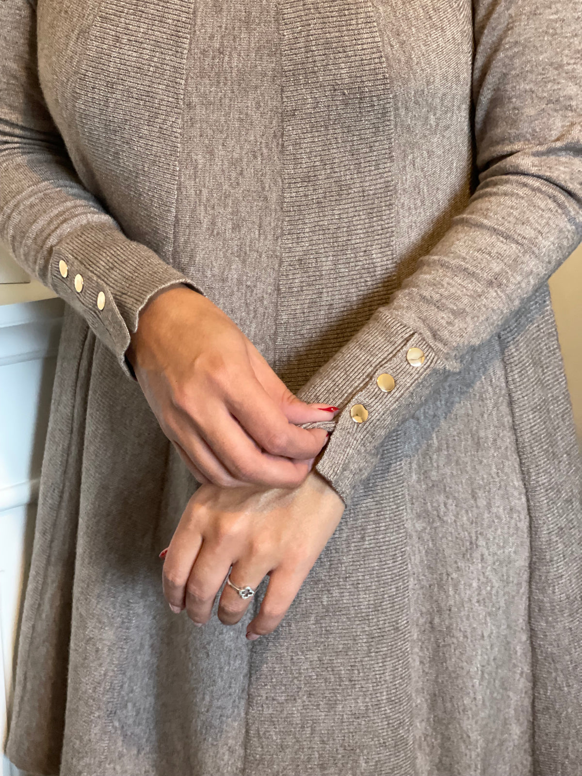 Robe Florine taupe