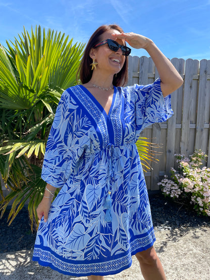 Robe Casablanca bleue