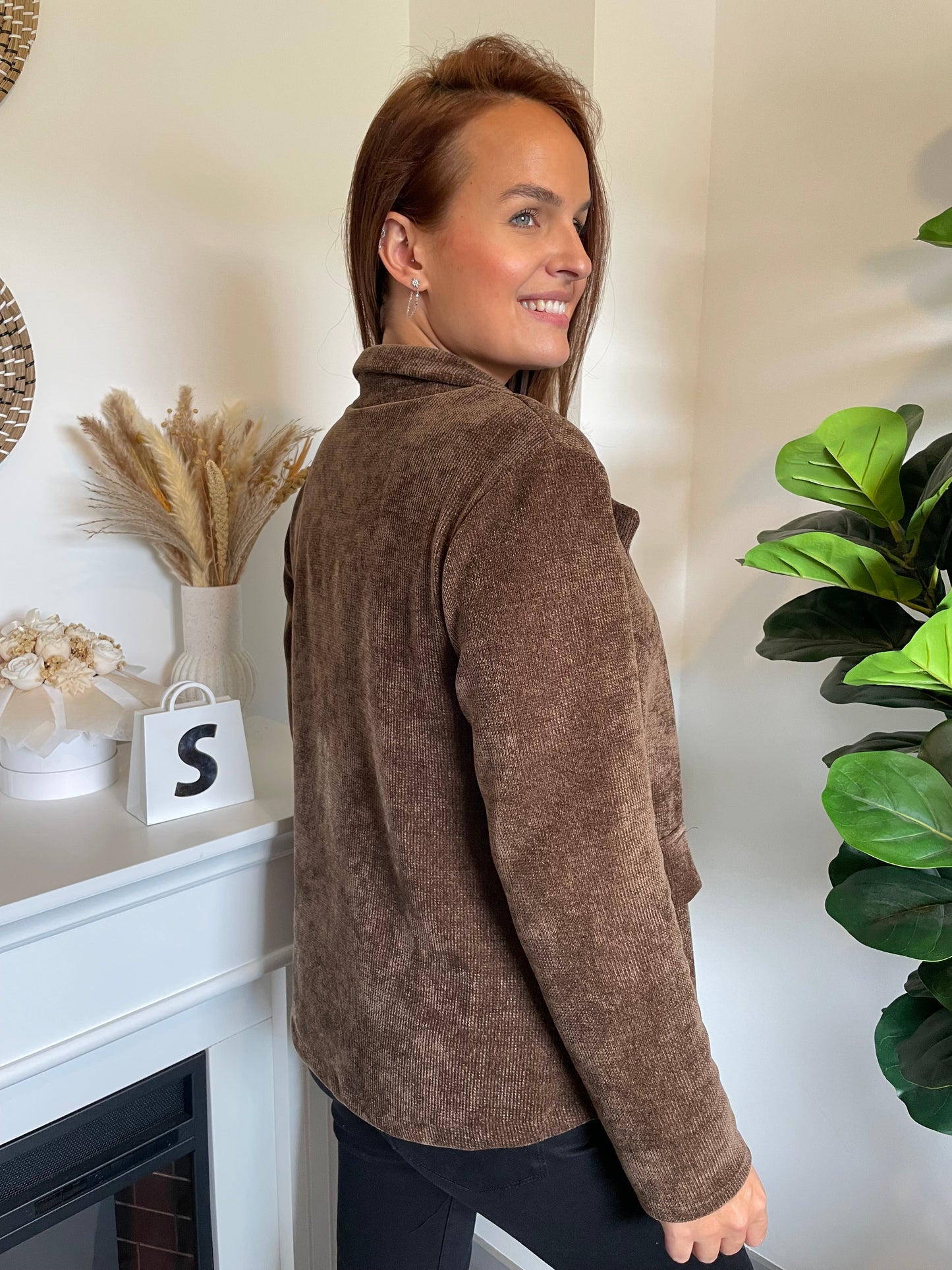Veste Océane marron