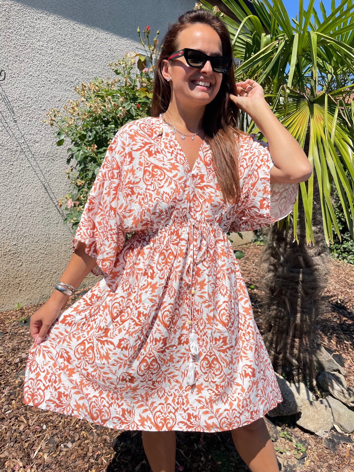Robe Victoire orange