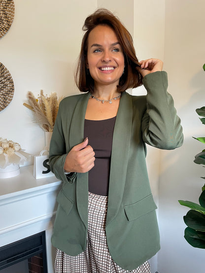Blazer maya kaki T.36 à T.46