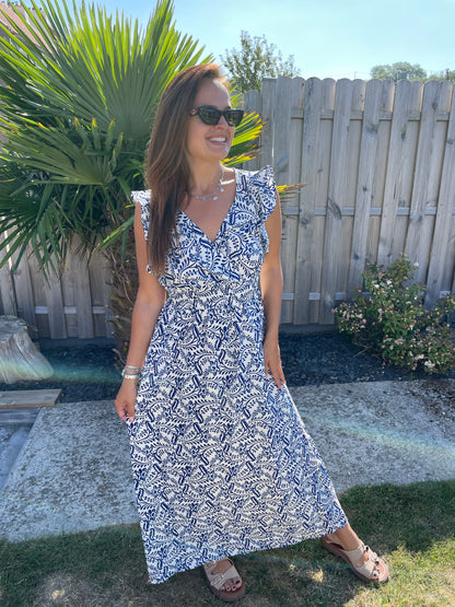 Robe arabesque longue