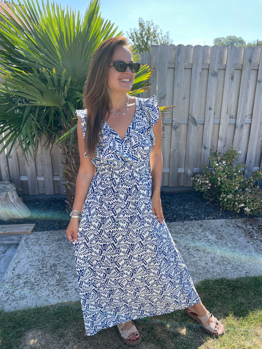 Robe arabesque longue