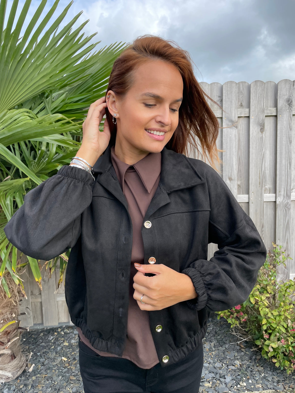 Veste Coralie noir
