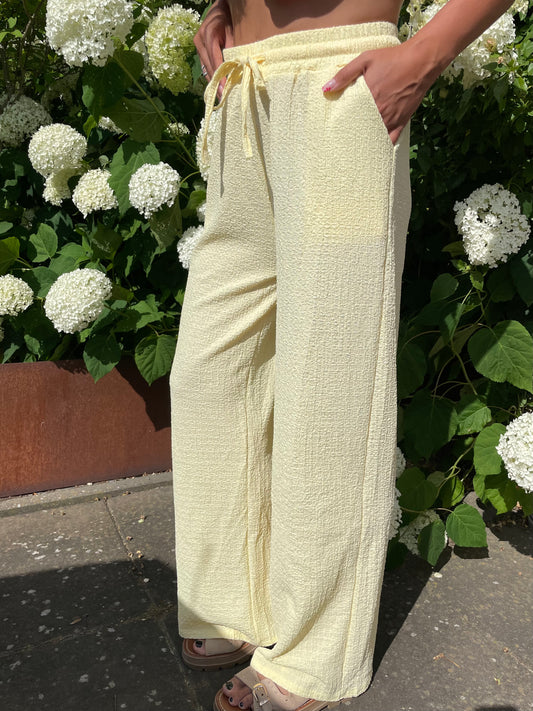 Pantalon Charlotte jaune