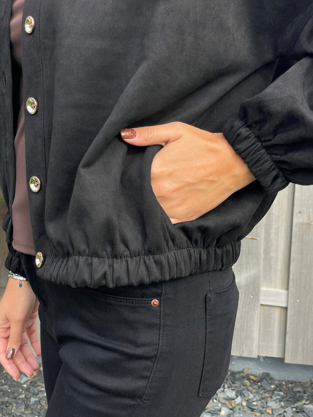 Veste Coralie noir
