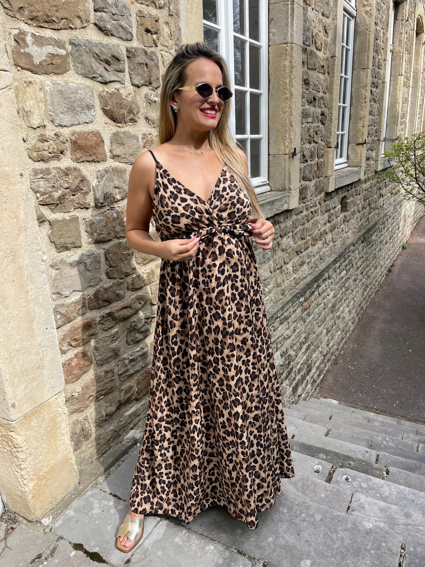 Robe Cannes léopard