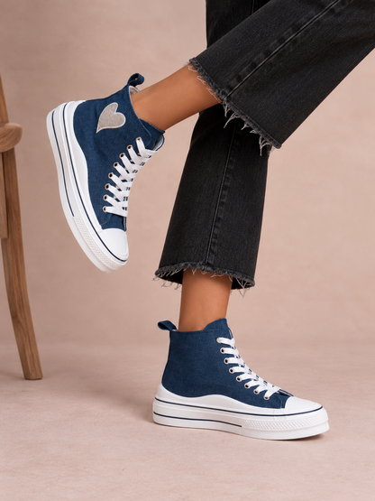 Baskets Gabrielle Bleu