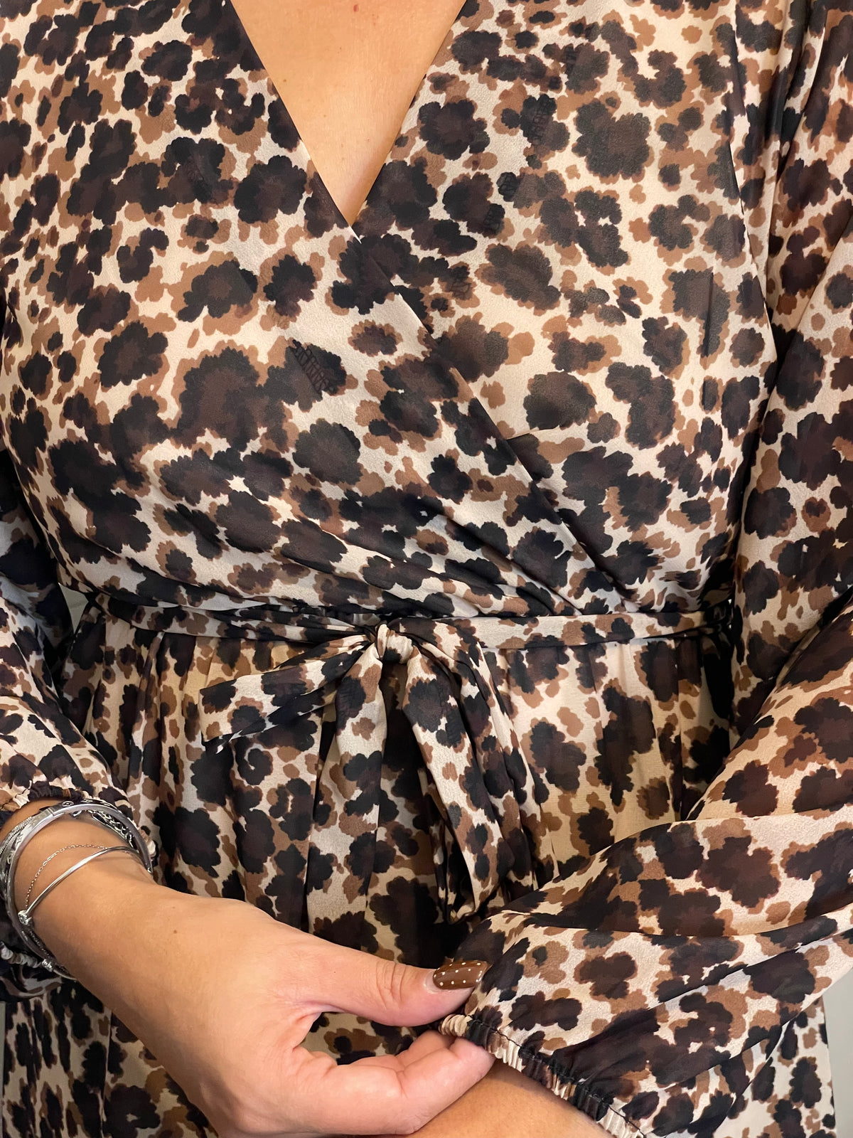 Robe Zelia marron T.36 à T.48