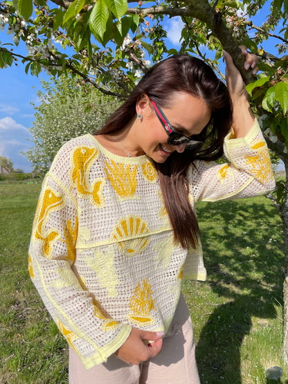Haut Starfish jaune