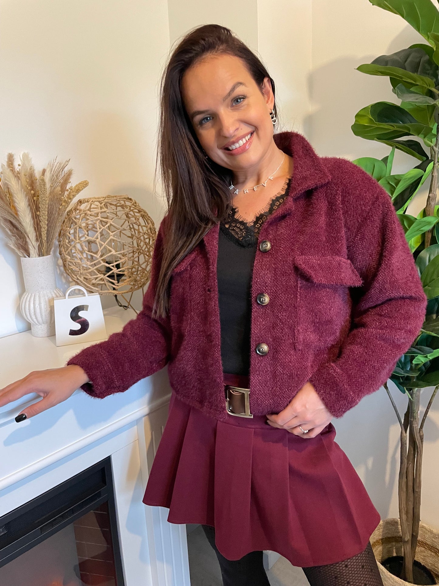 Veste Bordeaux