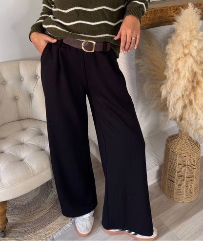 Pantalon comfy noir