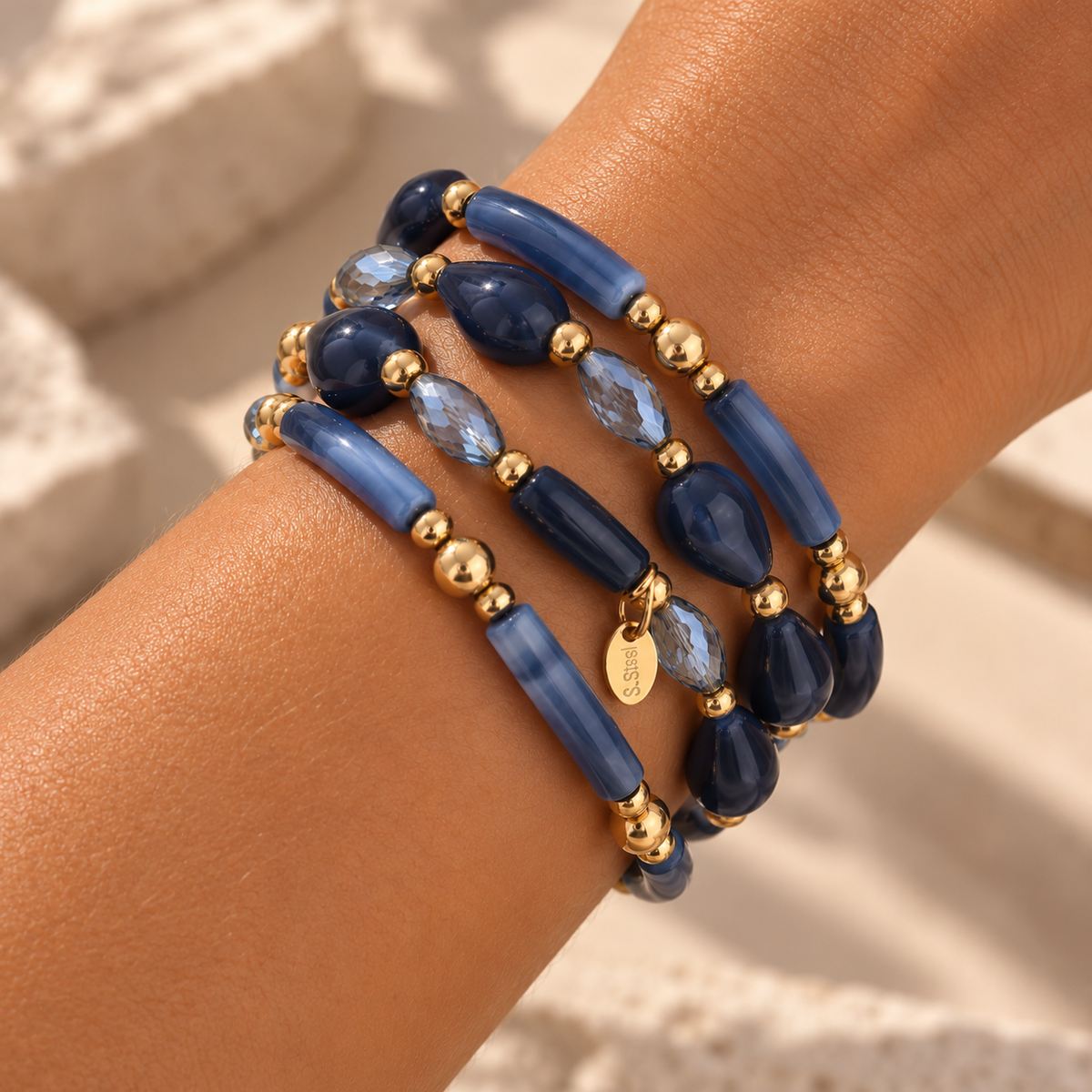 Bracelets bali blue