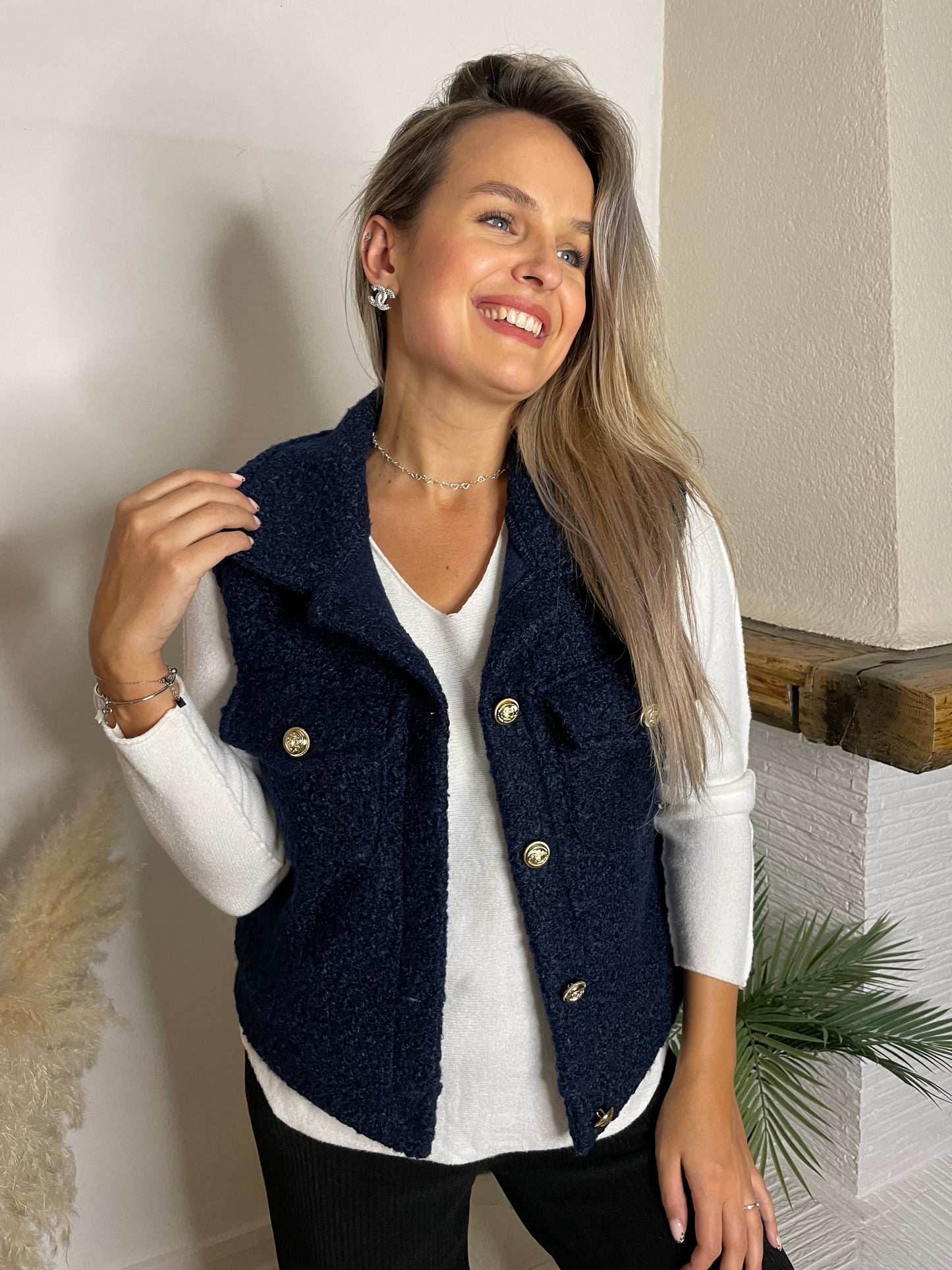 Veste Liam bleue marine
