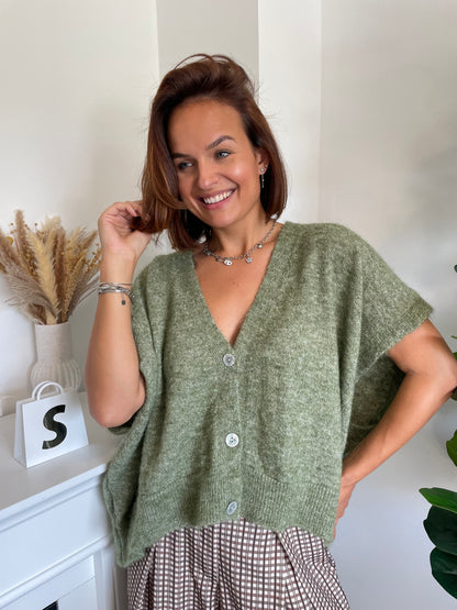 Gilet Lili vert