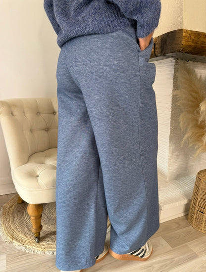 Pantalon comfy Bleu