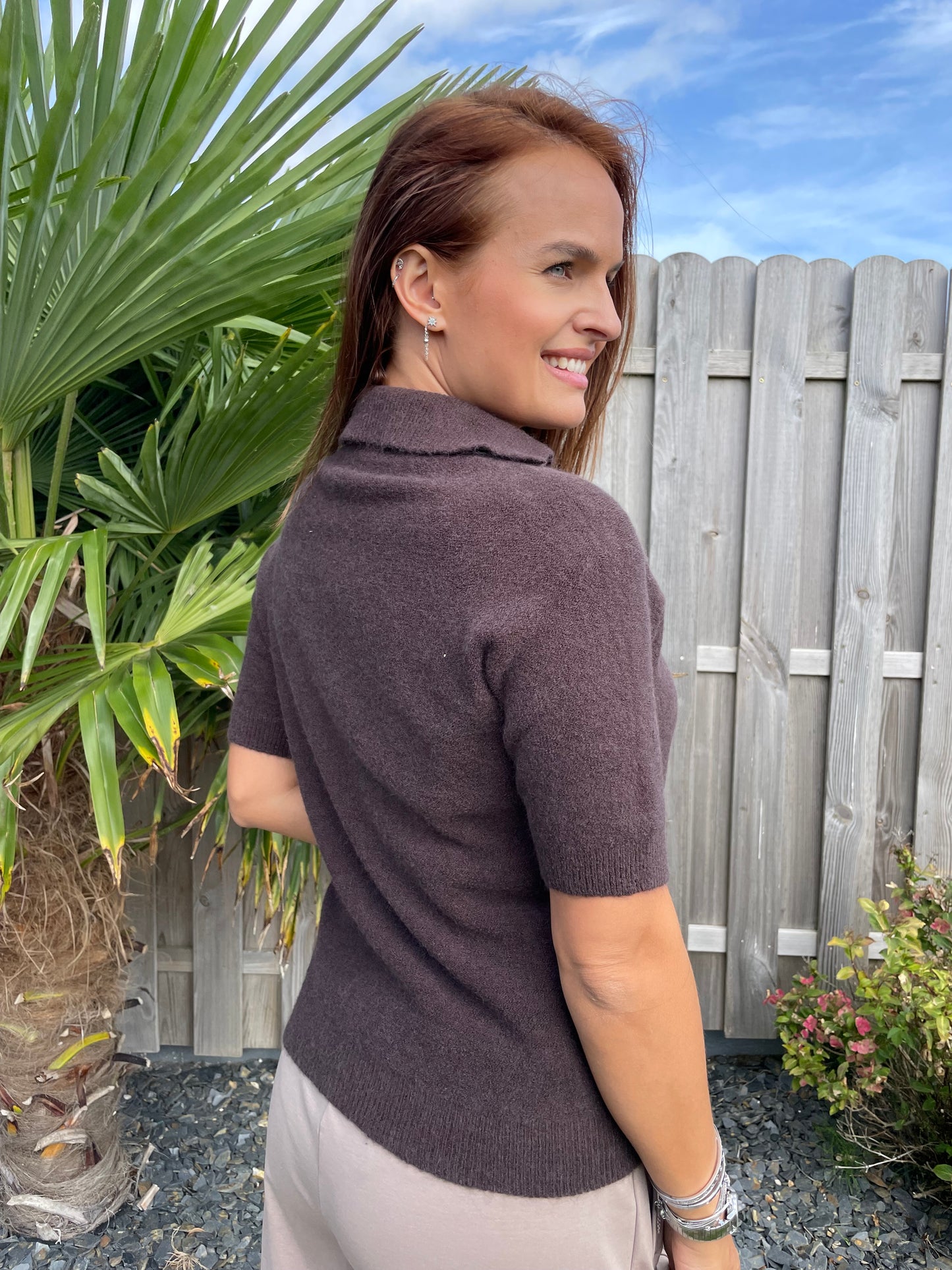 Pull Mia marron